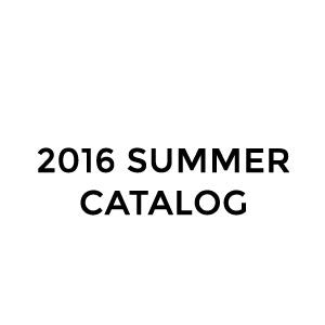 2016 Summer Catalog