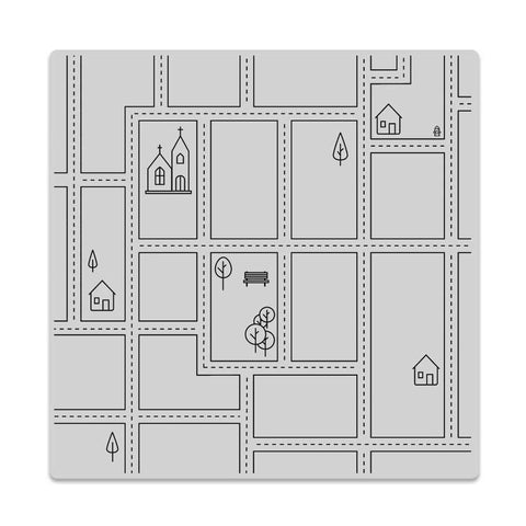 CG692 Street Map Bold Prints