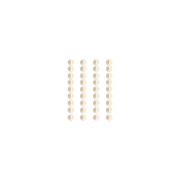 CH137 MEDIUM ACCENT PEARLS (5MM, 36 CNTS)