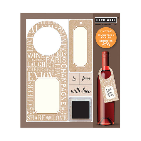 CK254 Decorate it Wine Tags