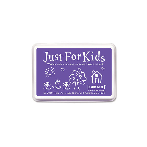 CS104 JUST FOR KIDS PURPLE INKPAD