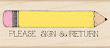 D435 PLEASE SIGN & RETURN PENCIL
