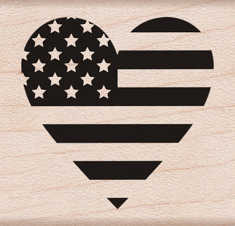 D6007 Heart Flag