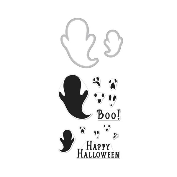 DC189 Boo Stamp & Cut