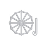 DI123 Umbrella Fancy Die Set