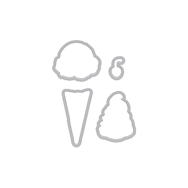 DI184 Color Layering Ice Cream Frame Cuts