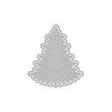 DI194 Paper Layering Pine Tree with Frame (D)