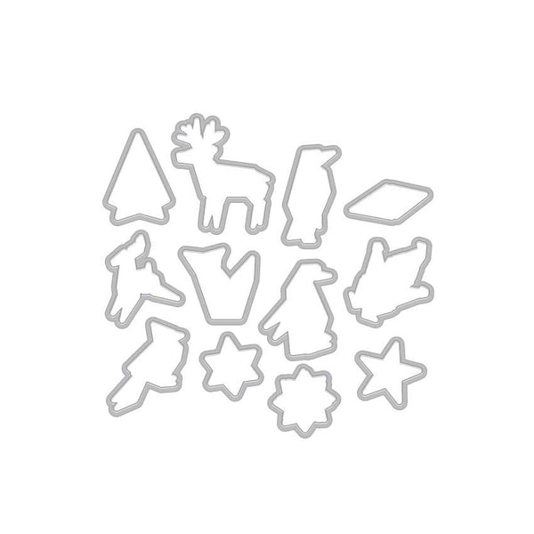 DI311 Origami Holiday Frame Cuts (F)