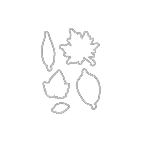 DI315 Color Layering Leaves Frame Cuts (D)
