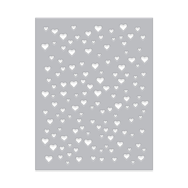 DI348 Heart Confetti Fancy Die