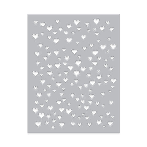 DI348 Heart Confetti Fancy Die