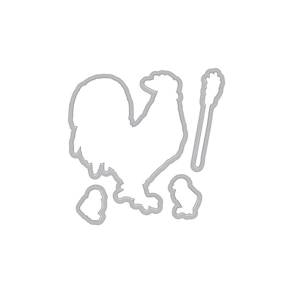 DI350 Color Layering Rooster Frame Cuts (B)