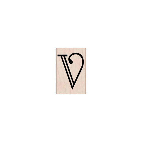 E6049 Engraved V