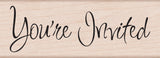 F3809 YOU'RE INVITED GREETING