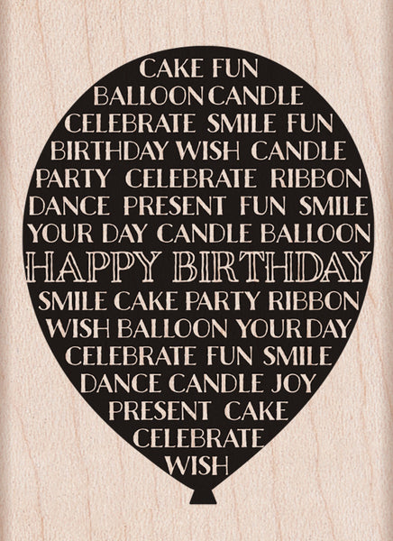 F5981 BALLOON HAPPY BIRTHDAY