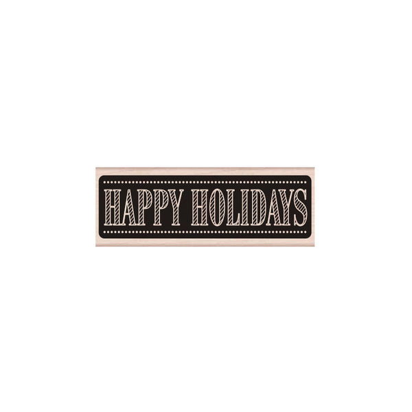 G5982 CHALKBOARD HAPPY HOLIDAYS