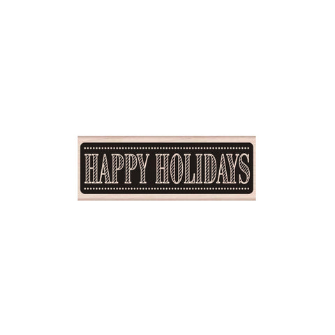 G5982 CHALKBOARD HAPPY HOLIDAYS