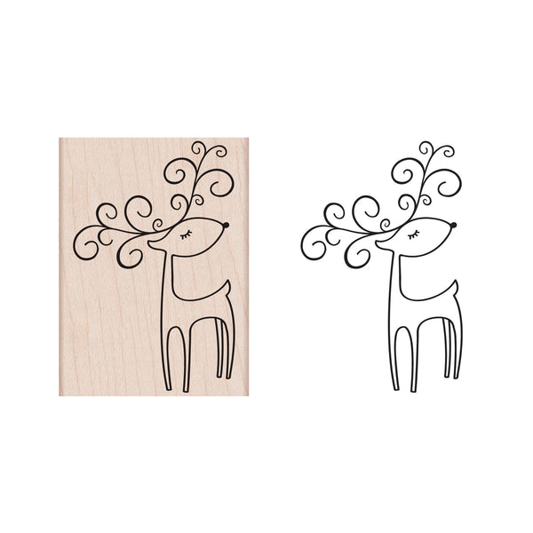 H5457 WINKING REINDEER