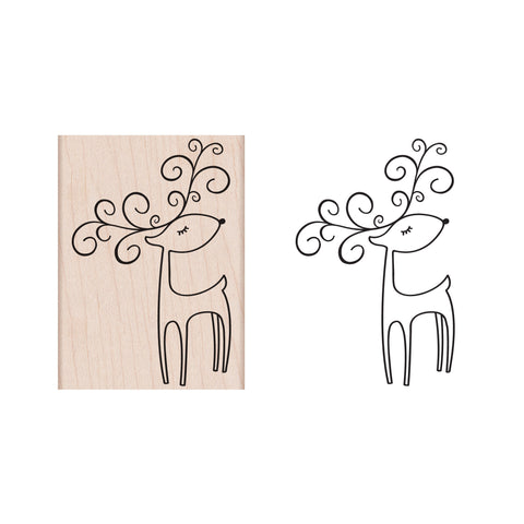 H5457 WINKING REINDEER