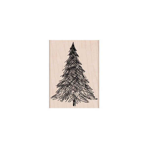 H5806 PEN & INK CHRISTMAS TREE