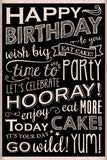 H5927 Small Birthday Blackboard