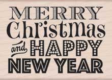 K5606 MERRY CHRISTMAS AND HAPPY NEW YEAR
