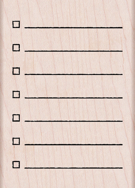 K5780 MY CHECKLIST