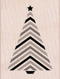 K5849 STRIPED TREE WITH STAR