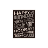 K5872 Birthday Blackboard