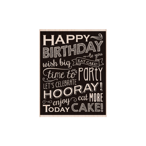 K5872 Birthday Blackboard