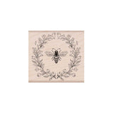 K6224 Antique Bee and Flowers
