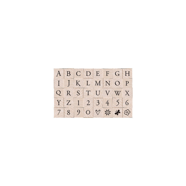 LL761 AL: PRINTER'S TYPE UPPERCASE ALPHABET