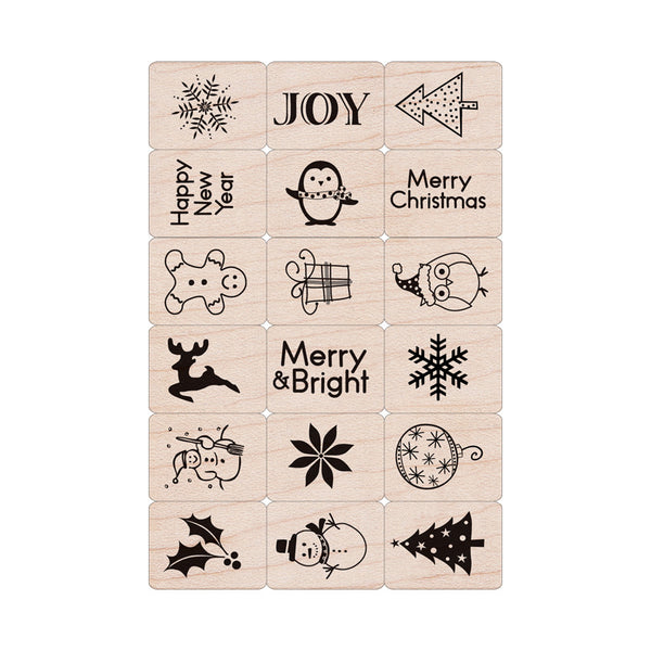 LL795 Merry Christmas Ink 'n' Stamp