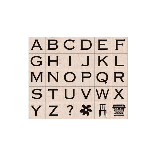 LP187 COPPERPLATE LETTER SET