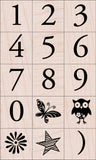 LP188 GARAMOND NUMBER SET