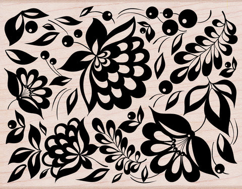 S6150 Large Floral Background