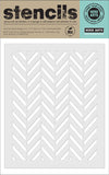 SA002 Tweed Pattern Stencil