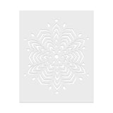 SA065 Star Snowflake Stencil