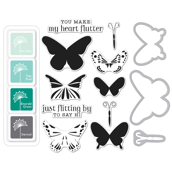 SB104 Color Layering Butterflies Bundle