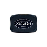 SJ001 STAZON JET BLACK INK PAD