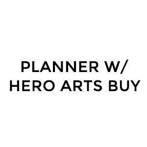 PP630 Fall 2016 Planner with Hero Arts Buy