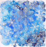 CG685 Hand Drawn Snowflakes Bold Prints